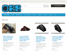 Tablet Screenshot of offshorebikebits.com